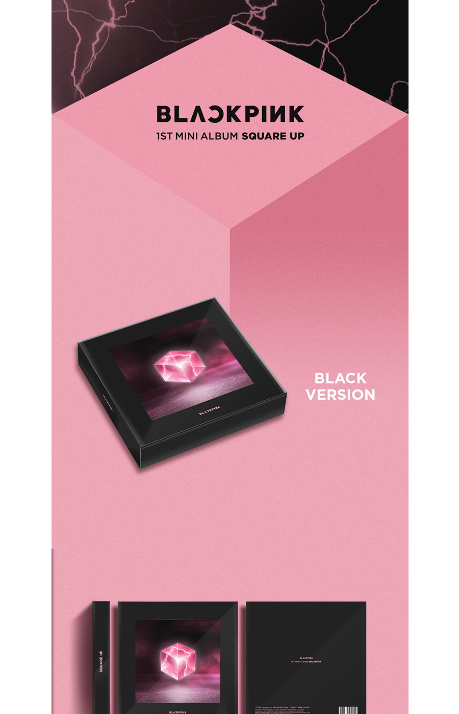 Blackpink The Album Vinyl BLACKPINK - [Square Up] 1st Mini
