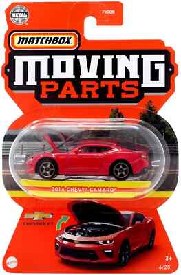 Matchbox - 2021 Moving Parts 4/20 2016 Chevy Camaro (BBGWB47)