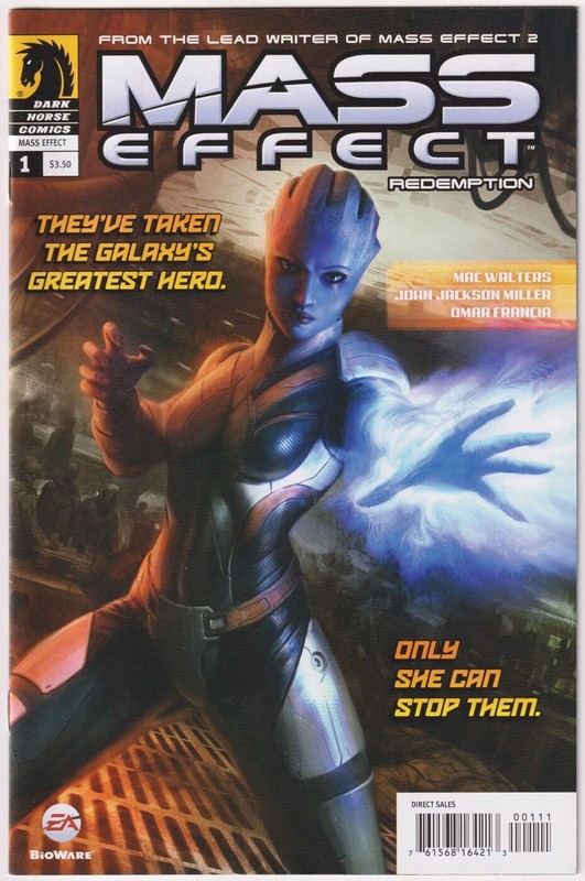 MASS EFFECT REDEMPTION #1 2 3 4 FIRST PRINT SET