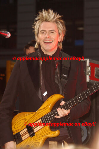 Duran Duran JOHN TAYLOR IN CONCERT PHOTO - 2004 NYC