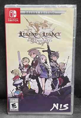The Legend of Legacy HD Remastered: Deluxe Edition (Nintendo Switch) BRAND NEW
