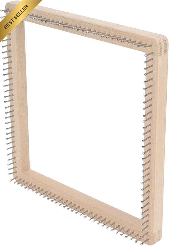 Wooden Knitting Loom Professional Hand Crafted Knitting Board for Weaving Hat Sc