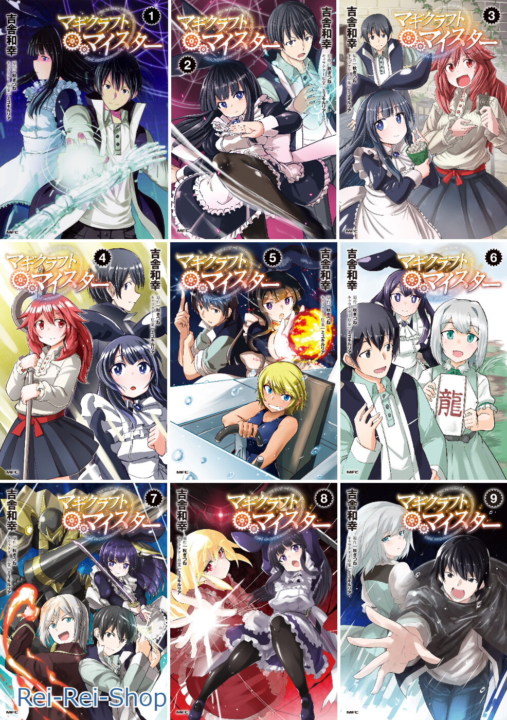 Japanese Manga Boys Comic Book MAGI CRAFT MEISTER マギ