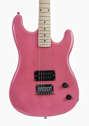 Davison Guitars Full Size Black Electric Guitar with Amp, Case and Accessories