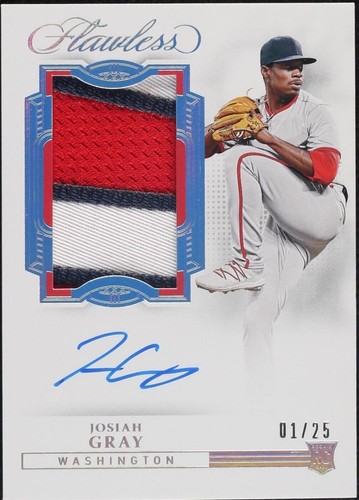 2022 Panini Flawless - Josiah Gray #RPA-JG