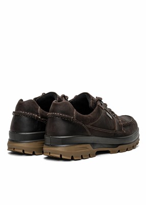 ECCO ECCO RUGGED TRACK GORE-TEX HERREN HALBSCHUHE BRAUN NUBUK FREIZEITSCHUHE