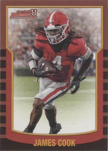 2021-22 Bowman University James Cook #2KB-18