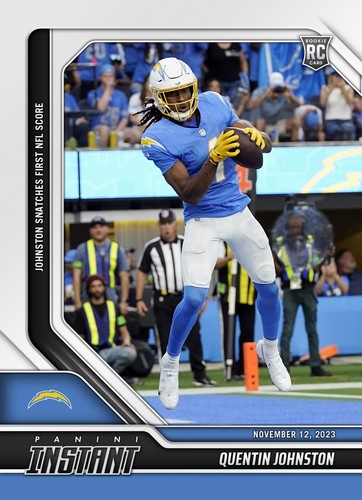 2023 Panini Instant NFL Quentin Johnston #44