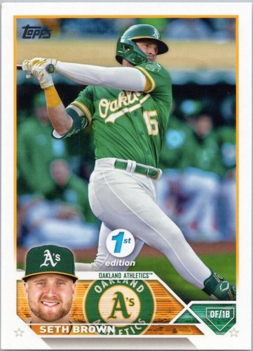 2023 Topps Series 1 1st Edition - Seth Brown #148