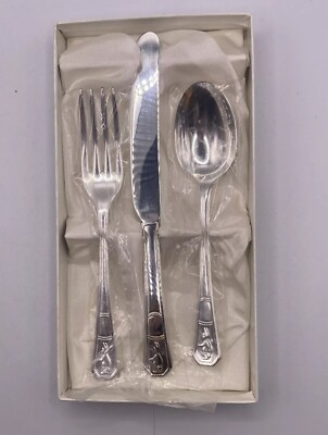 Vintage Grenadier England Rabbit (Peter) Silver Plate Silverware Set #1537