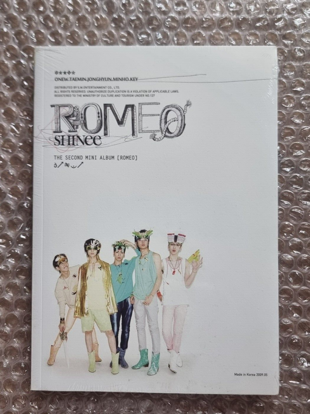 〜SHINee〜♪romeo SHINEE - SHINEE ROMEO THE SECOND 2nd MINI ALBUM CD JONGHYUN