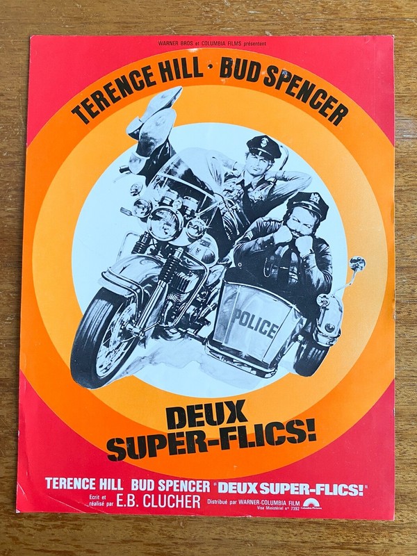 Deux Super-Flics Synopsis Terence Hill, Bud Spencer, Enzo Barboni - 1977