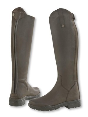 Reitstiefel Norwich Busse braun geölt Nubukleder Freizeitstiefel Lederstiefel