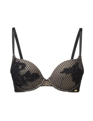 Gossard Geo Chic Padded Plunge Bra 14601 Womens Underwired Cleavage Bras