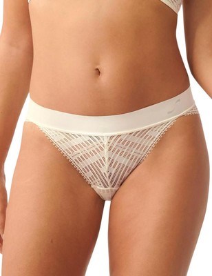 Sloggi S Seven Low Rise Brief Knickers 10205248 Womens Stretch Lace Lingerie
