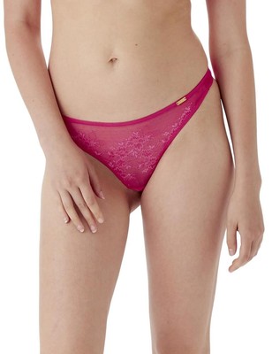 Gossard Glossies Lace Thong 13006 Semi Sheer Lace Thongs Lingerie