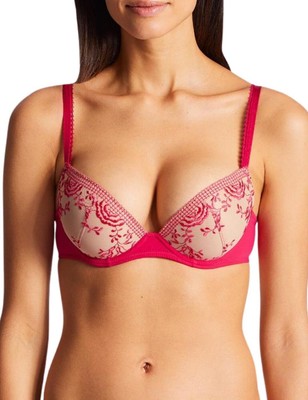 Aubade Fleur De Passion Plunge Bra Moulded Underwired Luxury Bras PF08-N 