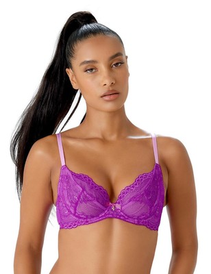 Gossard Superboost Lace Plunge Bra Non-Padded Bras Underwired Lingerie 7725