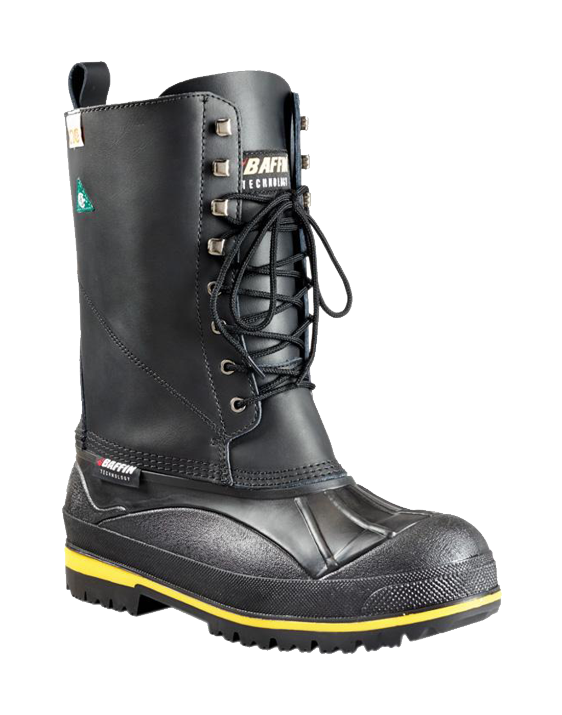 Pre-owned Baffin Men's  Barrow Safety Boot Made In Canada Temperature Rating: -148f In Black