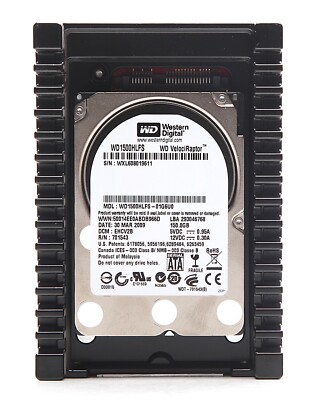 Western Digital VelociRaptor 150GB,Internal,10000RPM,3.5'' (WD1500HLFS) HDD