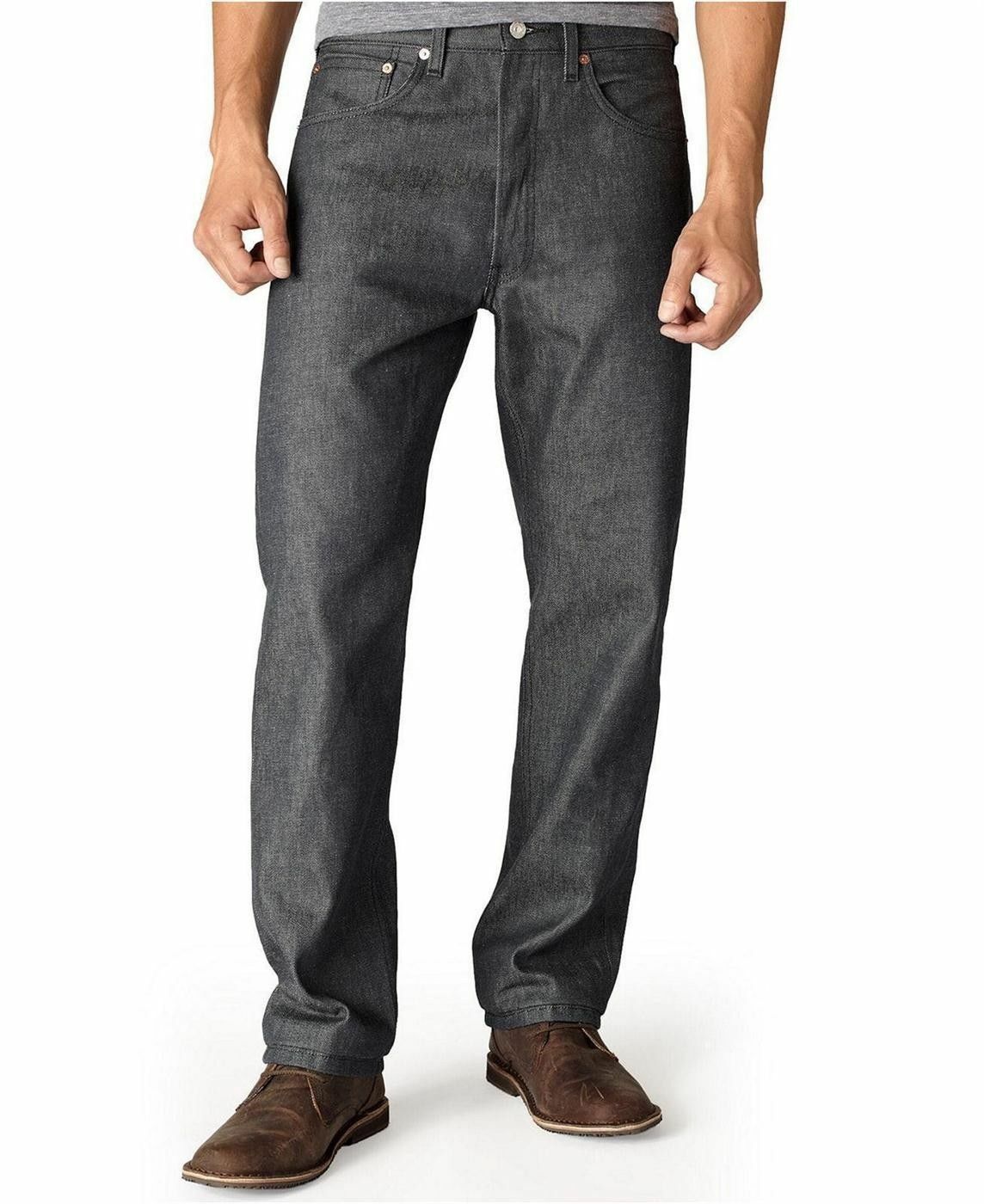 

Джинсы прямого кроя Levis 501 Original Fit с пуговицами Fly 501-0987, Серый, Levi's 501