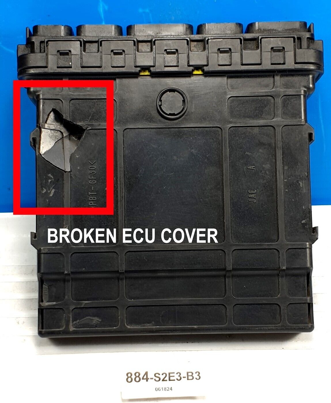 BROKEN COVER-2006 MU Endeavor Engine Control Unit ECU 1860A293 OEM 884s2e3b3 BROKEN COVER-2006 MU Endeavor Engine Control Unit ECU 1860A293 OEM 884s2e3b3