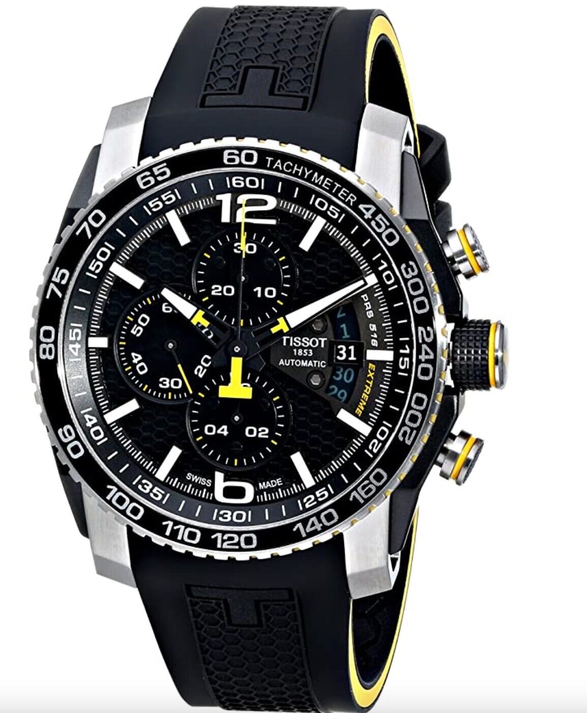 Authentic Tissot T0794272705701 PRS 516 Chrono Swiss Automatic Men's Watch Authentic Tissot T0794272705701 PRS 516 Chrono Swiss Automatic Men's Watch