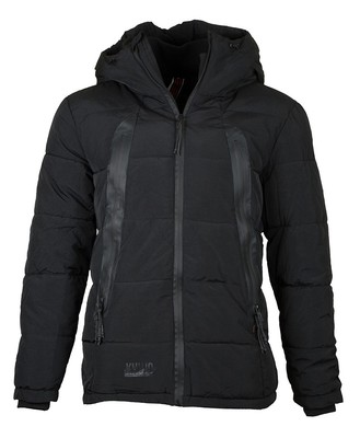 KHUJO KHUJO HERREN JACKE WINTERJACKE MAST SCHWARZ