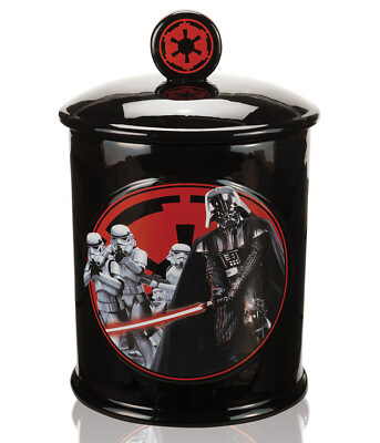 Star Wars : Darth Vader & Stormtrooper * Keksdose aus Keramik (in Geschenkbox)