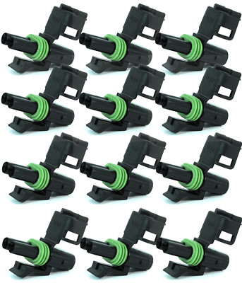 Delphi Packard 12015792 (2 Circuits) Female Weatherpack, Waterproof (Pack of 12)