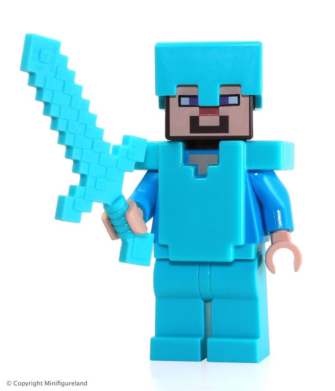 lego minecraft steve
