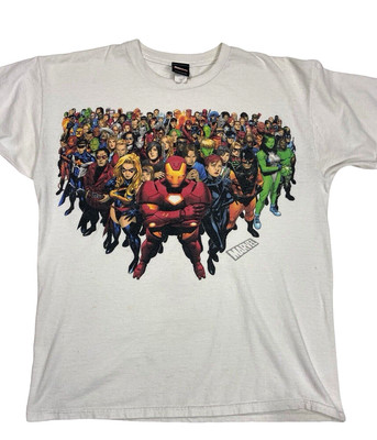 Marvel Mad Engine Shirt Size Large Comics Graphic Tee