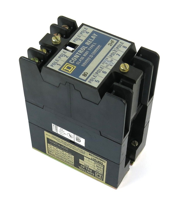 Square D L0-40 Series A 2HF Control Relay (New Open