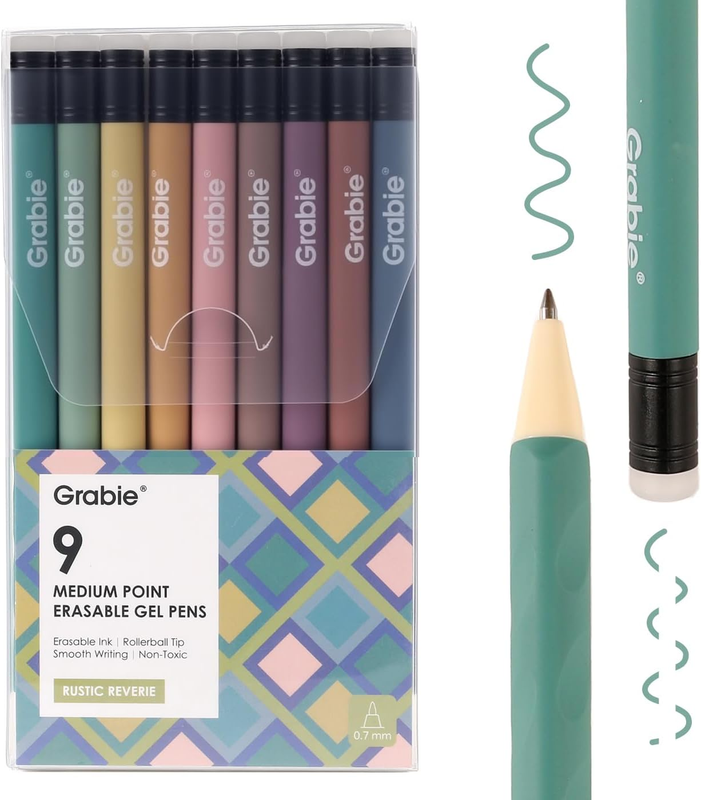Erasable Gel Pens, Medium Point 0.7 Mm Erasable Pens, Make Mis...