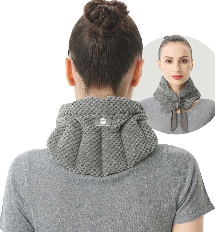 For Neck Shoulders Electric Heat Wrap Back Pain Relief Micro