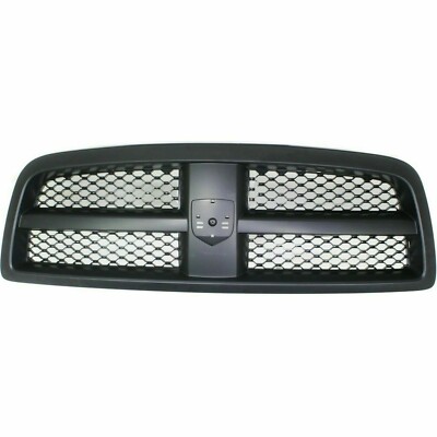 NEW Matte Black Grille For 2009-2012 RAM 1500 CH1200327 68234161AA SHIPS TODAY
