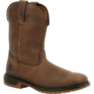 

Ботинки в стиле вестерн без подкладки Rocky Worksmart, Dark brown, RKW0346