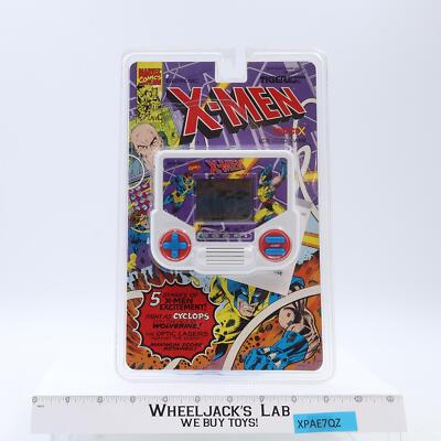 Marvel Comics X-Men LCD Handheld Game 1993 Tiger Electronics w/ Packaging WORKS