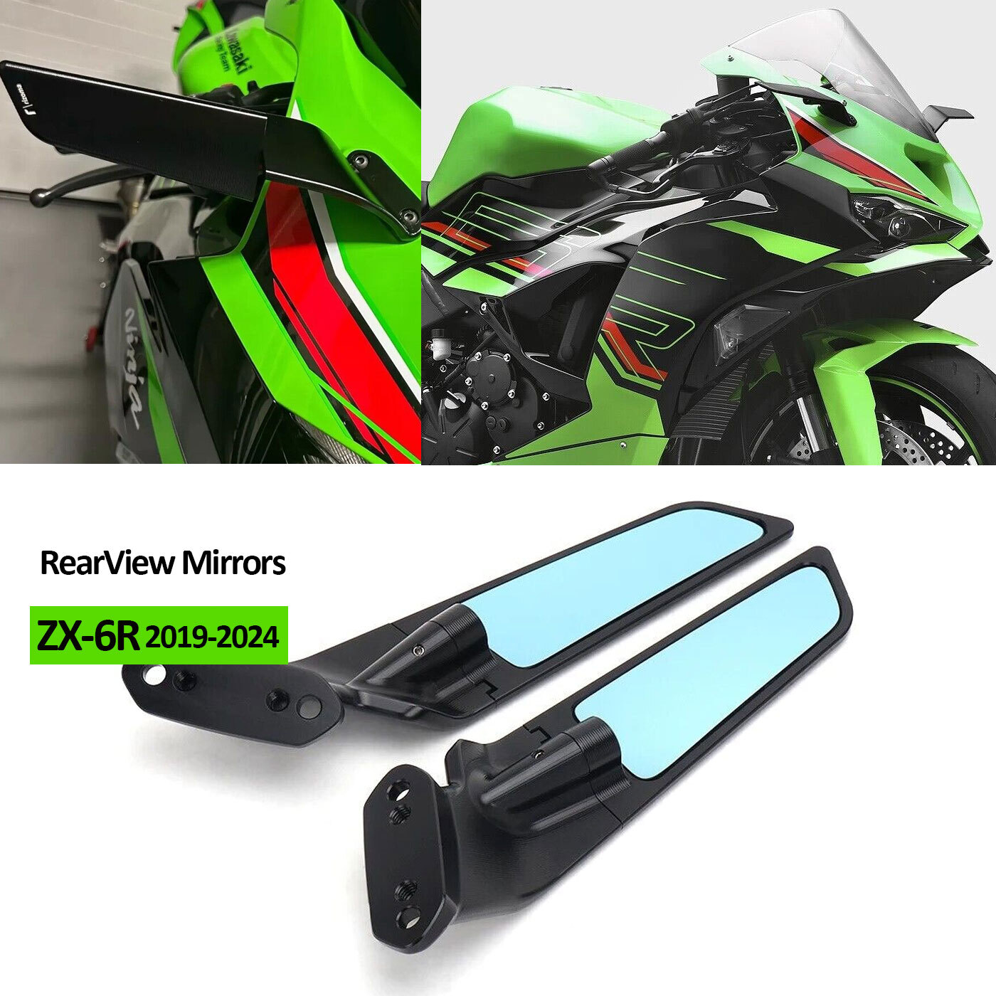 2025 For Kawasaki Ninja 636 ZX-6R 2019-2024 Motorcycle Rear