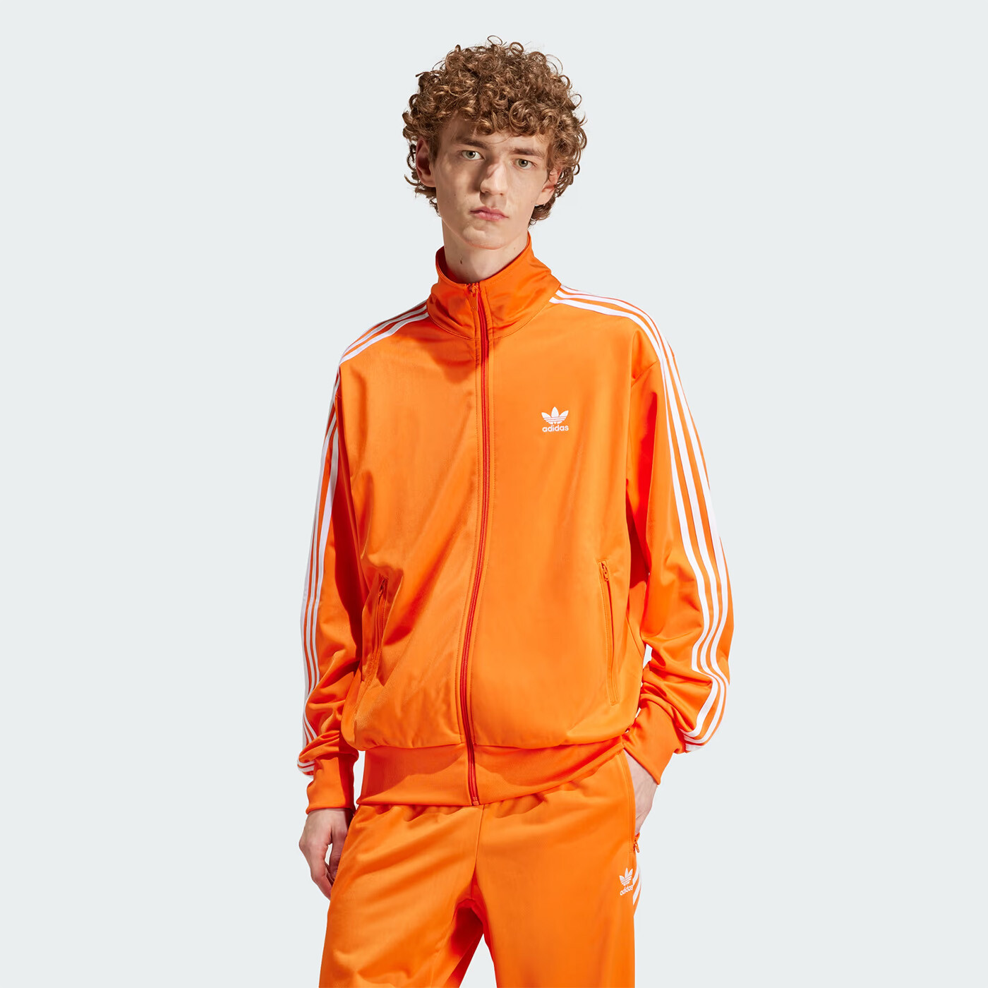 adidas bb track jacket orange