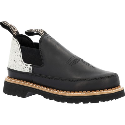 

Ботинки Georgia Boot Женские черно-белые туфли Romeo, Black, GB00504