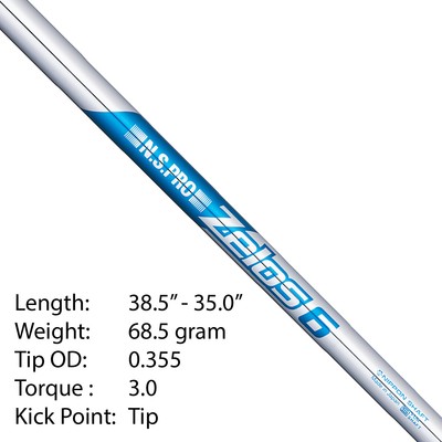 Nippon N.S. Pro - Zelos 6 Steel Iron Shafts