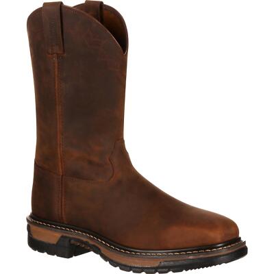 

Ботинки Rocky Original Ride со стальным носком в стиле вестерн, Dark brown, RKW0117
