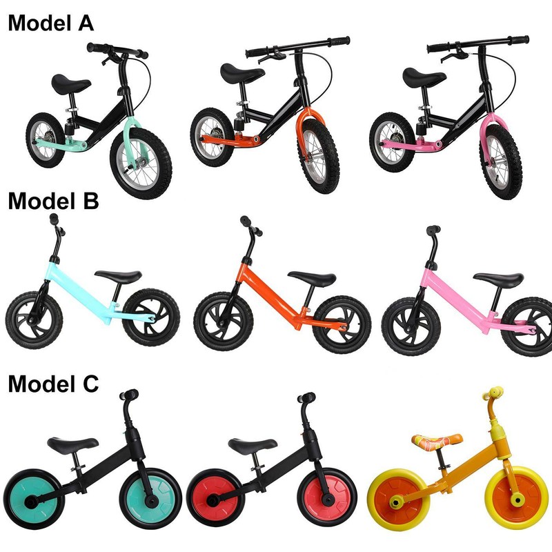 Kids Balance Bike Boys Girls 12 Inch Children Bicycle Training
