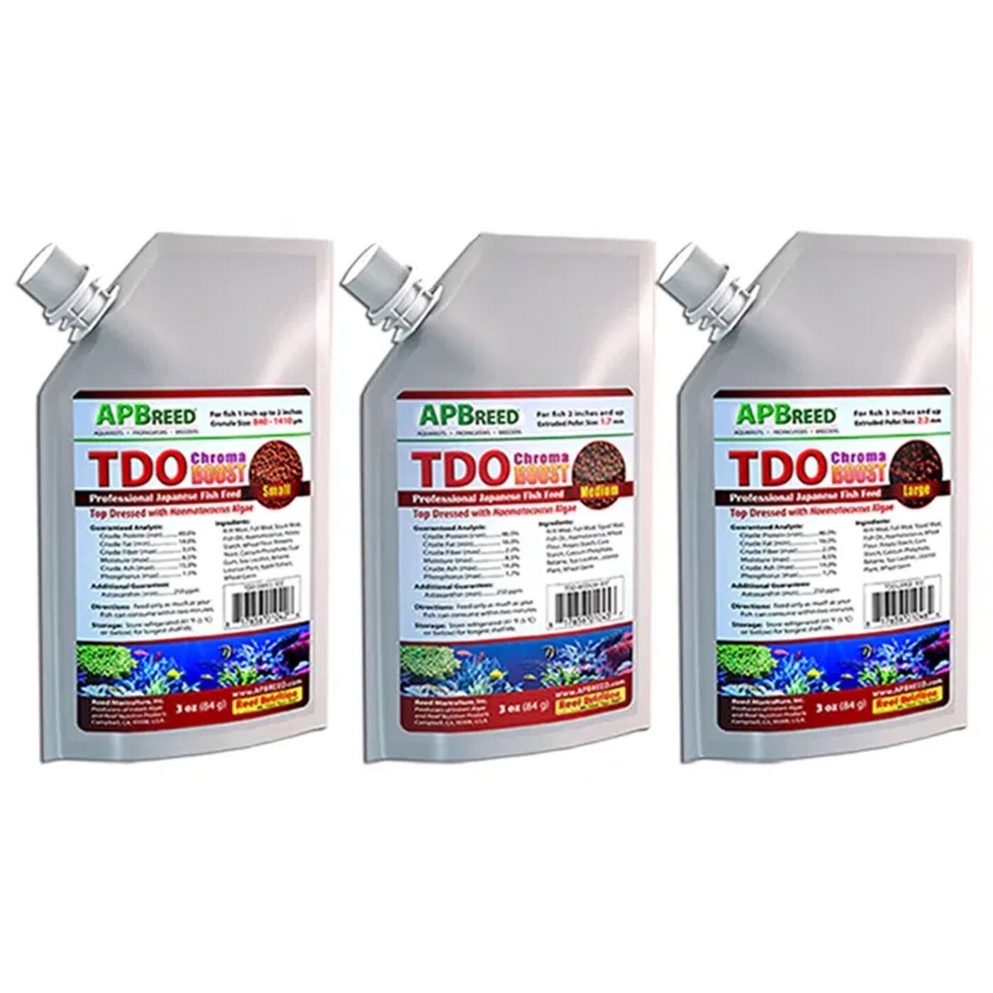 Корм для рыб REEF NUTRITION TDO-C2 CHROMA BOOST (3 унции)