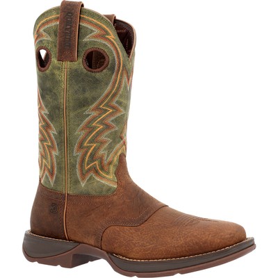 

Rebel от Durango Dark Chestnut и ботинки в стиле вестерн Hunter Green, Dark chestnut and hunter green, DDB0390