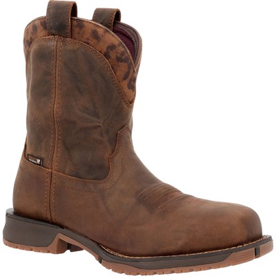 

Rocky Rosemary Women s 8 Водонепроницаемые композитные носки в стиле вестерн, Brown, RKW0401