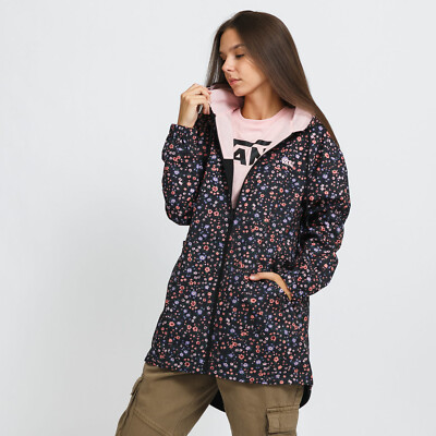 

Vans Mercy Reversible Parka Womens Black Pink Sportswear Outwear Jacket, Черный, Vans Mercy Reversible Parka