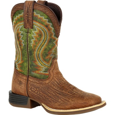 

Ботинки Lil Durango Rebel Pro Big Kids Briar Green в стиле вестерн, Old town brown and briar green, DBT0229Y