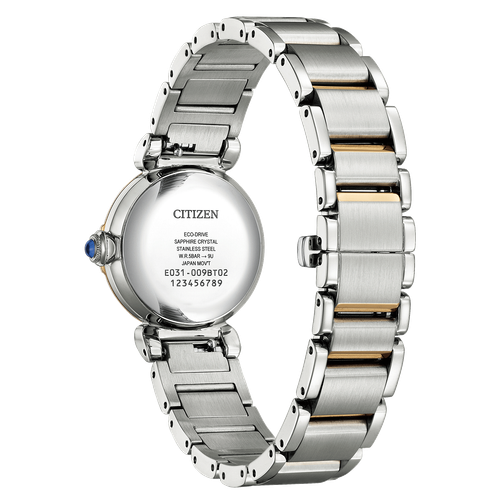 Pre-owned Citizen Silver Womens Analogue Watch L Mae Em1136-87d